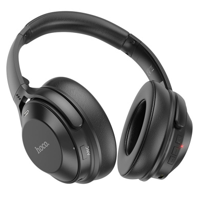 Ασύρματα Ακουστικά Kεφαλής HOCO W37 Active Noise Cancelation Μαύρο