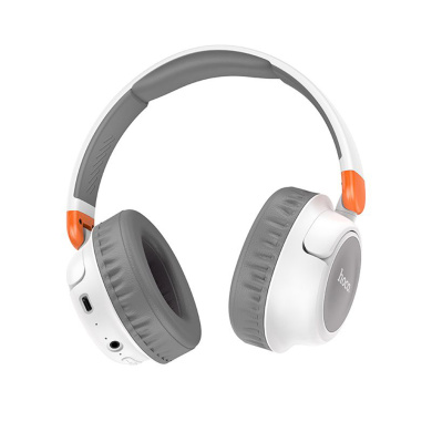 Ασύρματα Ακουστικά Kεφαλής HOCO Adventure W43 Λευκό