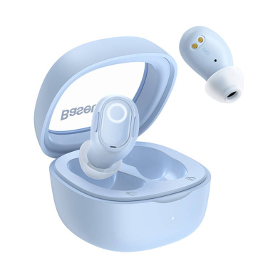 Ακουστικά Baseus Encok WM02 wireless earphone Bluetooth 5.3 Μπλέ