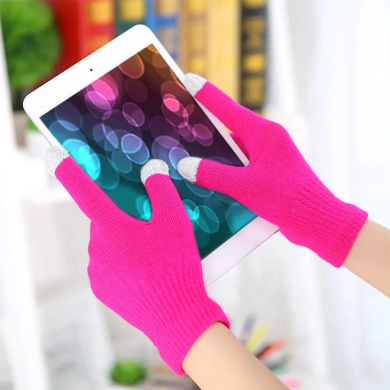Γάντια Universal Touchscreen Thinny Γυναικεία one size Μπλέ