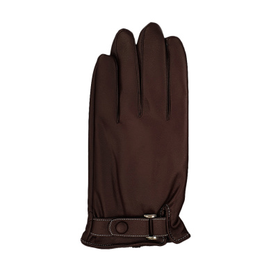 Γάντια Touchscreen  PU Leather one size Καφέ