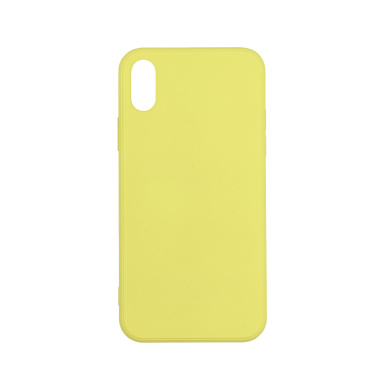 Θήκη Σιλικόνης My Colors Sonique Apple iPhone X / iPhone XS Κίτρινο