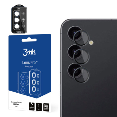 3MK Lens Protection Pro Προστασία Κάμερας Samsung Galaxy S23 FE Black