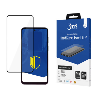 3MK HardGlass Max Lite Full Screen Xiaomi Redmi Note 12 4G Μαύρο