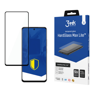 3MK HardGlass Max Lite Full Screen Realme 11 5G Μαύρο