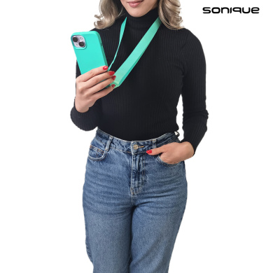 Θήκη Σιλικόνης με Strap CarryHang Sonique Xiaomi Redmi Note 13 5G Γαλάζιο