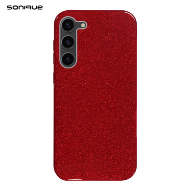 Θήκη Σιλικόνης Sonique Shiny Samsung Galaxy S23 Plus Κόκκινο
