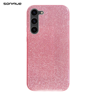 Θήκη Σιλικόνης Sonique Shiny Samsung Galaxy S23 Plus Ροζ