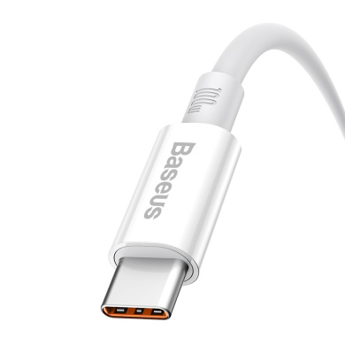 Καλώδιο Baseus Superior Series USB A to USB-C, PD100W, 1m Λευκό
