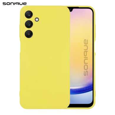 Θήκη Σιλικόνης My Colors Sonique Samsung Galaxy A25 5G Κίτρινο
